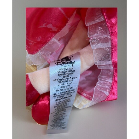 Official Disney Store Aurora Sleeping Beauty Plush Doll - Picture 3 of 4